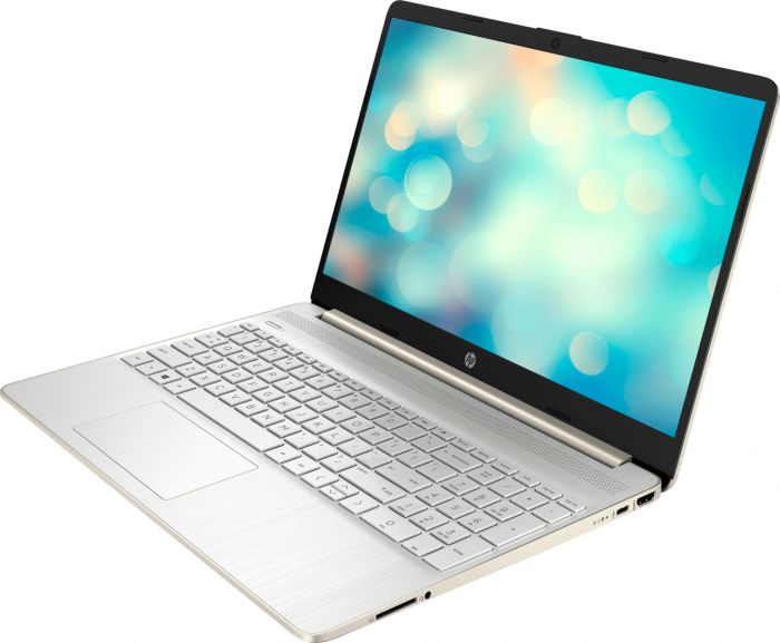 Ноутбук HP 15s-fq5034ua 15.6" FHD IPS AG, Intel i5-1235U, 16GB, F512GB, UMA, DOS, золотистий
