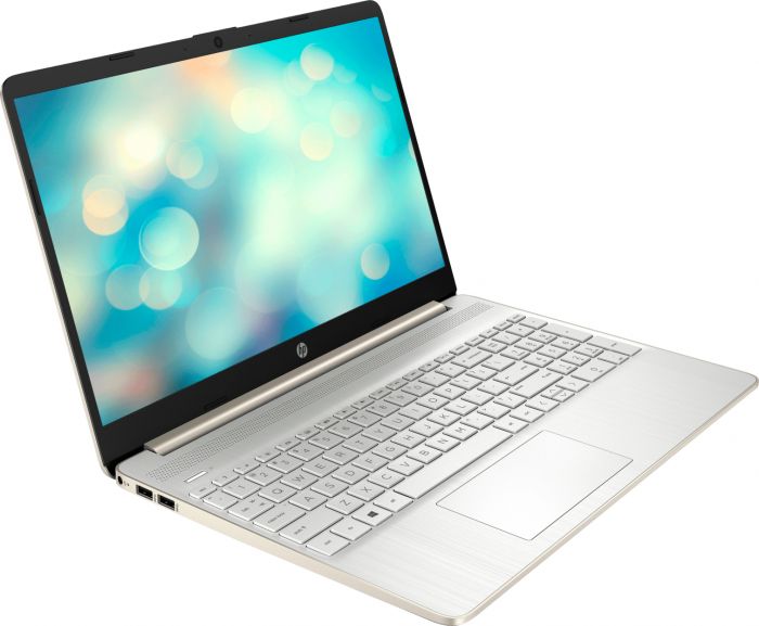 Ноутбук HP 15s-fq5034ua 15.6" FHD IPS AG, Intel i5-1235U, 16GB, F512GB, UMA, DOS, золотистий