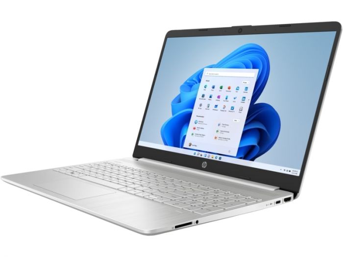 Ноутбук HP 15s-eq2048ua 15.6" FHD IPS AG, AMD R7-5700U, 16GB, F1024GB, UMA, Win11, сріблястий