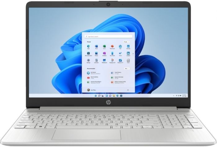 Ноутбук HP 15s-eq2048ua 15.6" FHD IPS AG, AMD R7-5700U, 16GB, F1024GB, UMA, Win11, сріблястий