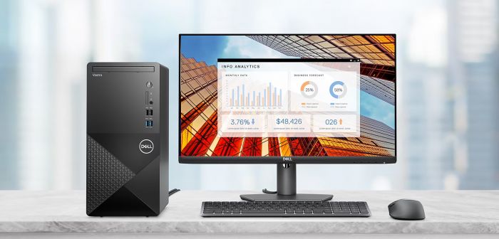 Комп'ютер персональний Dell Vostro 3020 MT, Intel i3-13100, 8GB, F256GB, UMA, WiFi, Win11P