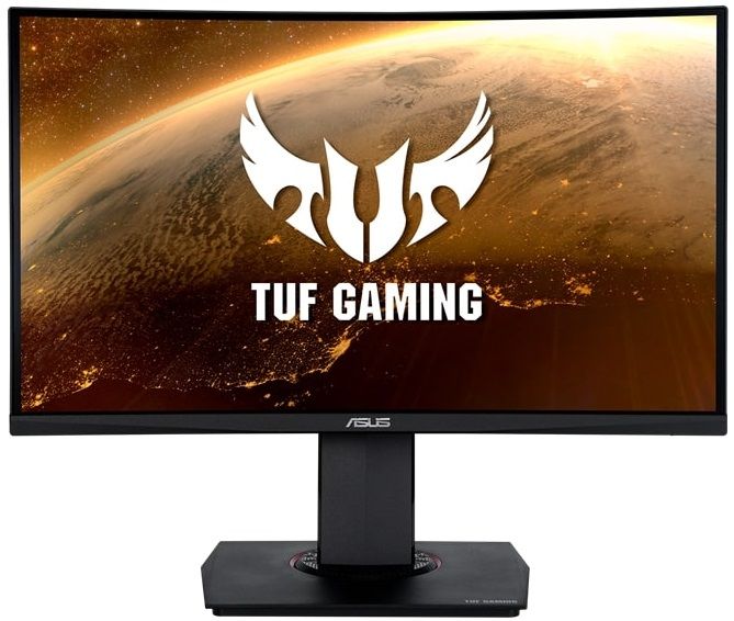 Монітор Asus 23.6" TUF Gaming VG24VQR 2xHDMI, DP, ММ, VA, 165Hz, 1ms, CURVED, AdaptiveSync, Pivot