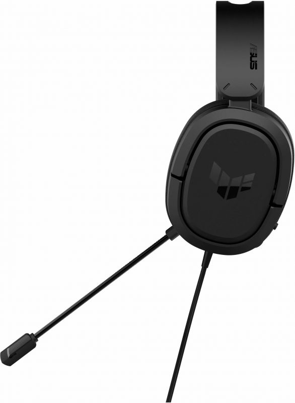 Гарнітура ASUS TUF Gaming H1 7.1, mini-jack/dual 3.5мм, 1.2м/1.2м, чорний