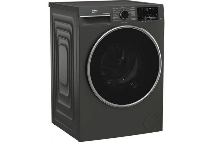 Пральна машина Beko фронтальна, 8кг, 1200, A+++, 56см, дисплей, пар, інвертор, графіт