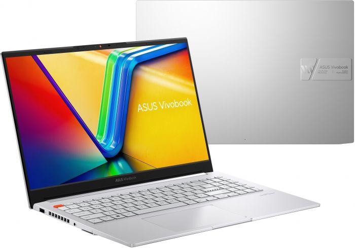 Ноутбук ASUS Vivobook Pro 15 K6502VV-MA024 15.6" 2.8K OLED, Intel i9-13900H, 16GB, F1TB, NVD4060-8, noOS, Сріблястий