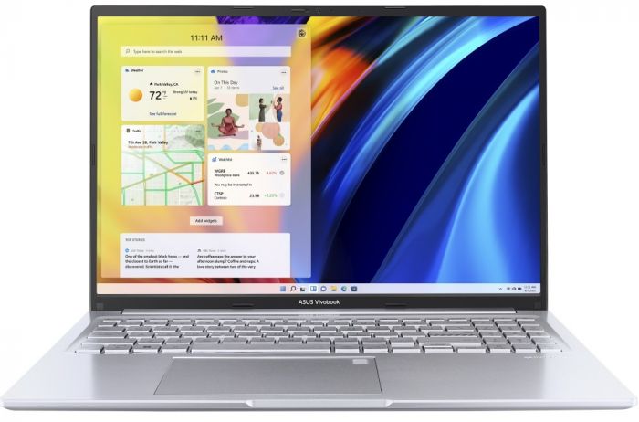 Ноутбук ASUS Vivobook 16 X1605ZA-MB314 16" WUXGA IPS, Intel i5-1235U, 16GB, F1TB, UMA, NoOS, Сріблястий