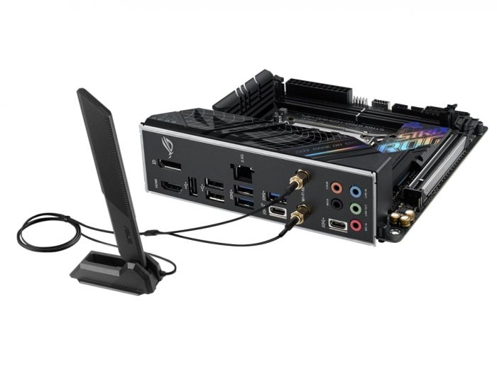 Материнcька плата ASUS ROG STRIX B760-I GAMING WIFI s1700 B760 2xDDR5 M.2 HDMI DP Wi-Fi BT mITX