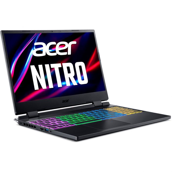 Ноутбук Acer Nitro 5 AN515-58 15.6" FHD IPS, Intel i7-12650H, 16GB, F1TB, NVD4060-8, Lin, чорний