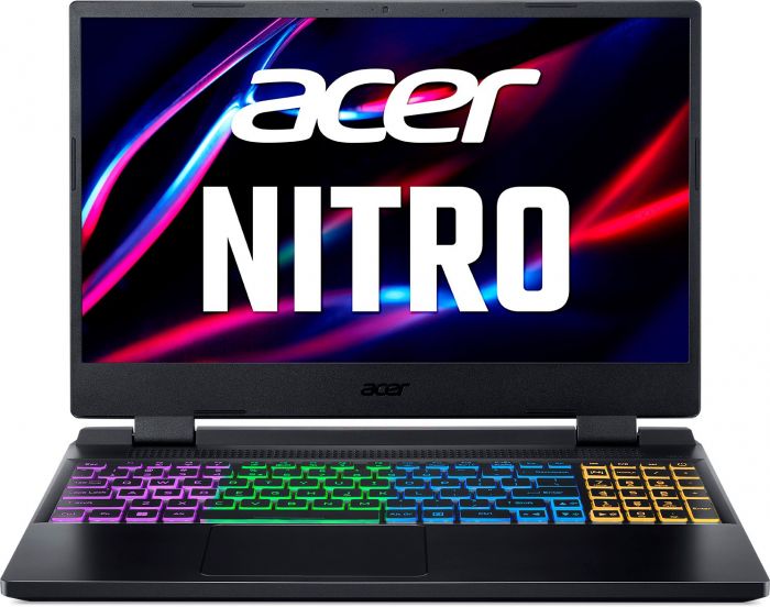 Ноутбук Acer Nitro 5 AN515-58 15.6" FHD IPS, Intel i7-12650H, 16GB, F1TB, NVD4060-8, Lin, чорний