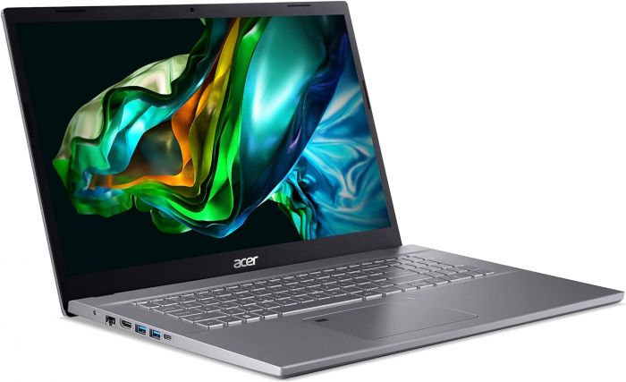 Ноутбук Acer Aspire 5 A517-53 17.3" FHD IPS, Intel i7-12650H, 16GB, F512GB, UMA, Lin, сірий