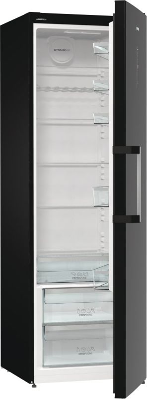 Холодильна камера Gorenje, 185x60х66, 398л, А++, дисплей, зона св-ті, чорний