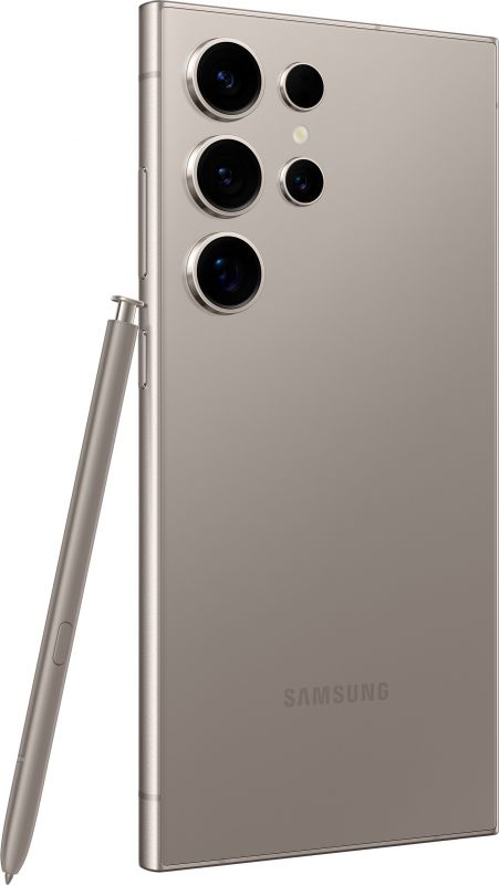Смартфон Samsung Galaxy S24 Ultra 5G (S928) 6.8' 12/256ГБ, 2SIM, 5000мА•год, сірий титановий