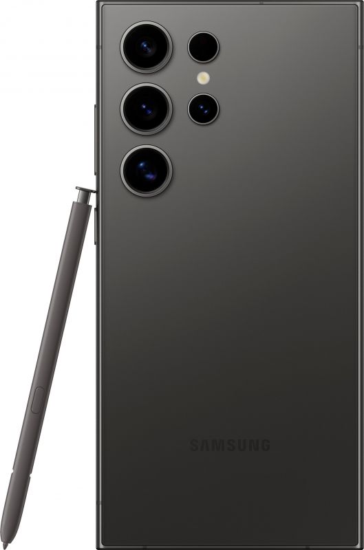 Смартфон Samsung Galaxy S24 Ultra 5G (S928) 6.8' 12/512ГБ, 2SIM, 5000мА•год, чорний титановий