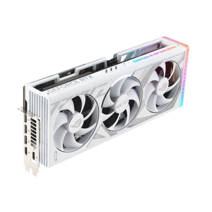 Відеокарта ASUS GeForce RTX 4080 SUPER 16GB GDDR6X STRIX білий OC ROG-STRIX-RTX4080S-O16G-WHITE