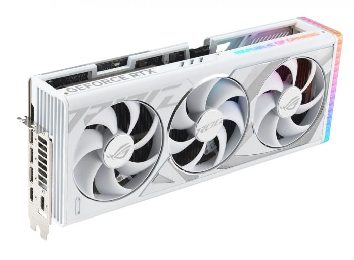 Відеокарта ASUS GeForce RTX 4090 24GB GDDR6X STRIX GAMING білий ROG-STRIX-RTX4090-24G-WHITE