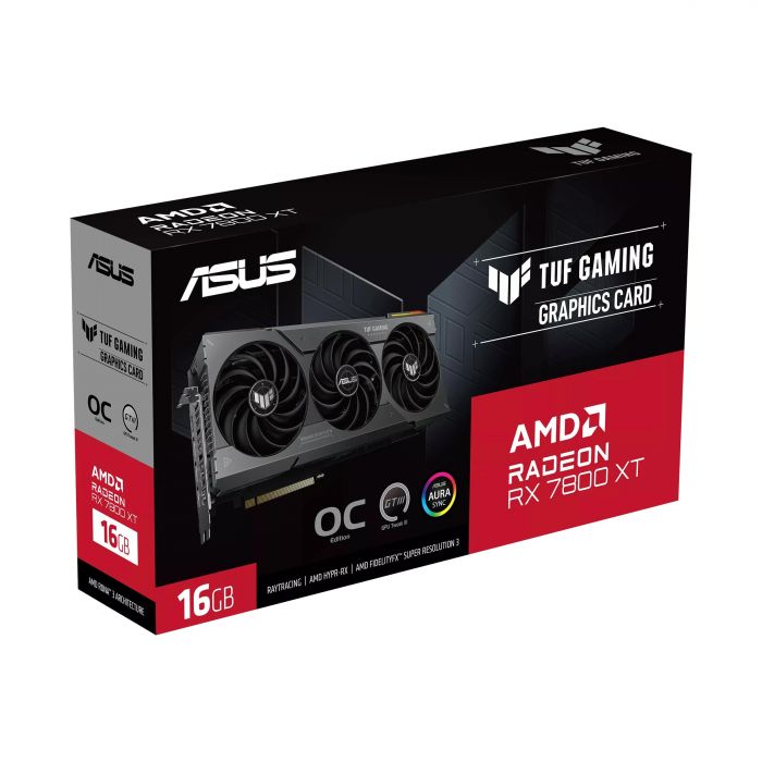 Вiдеокарта ASUS Radeon RX 7800 XT 16GB GDDR6 TUF OG TUF-RX7800XT-O16G-OG-GAMING