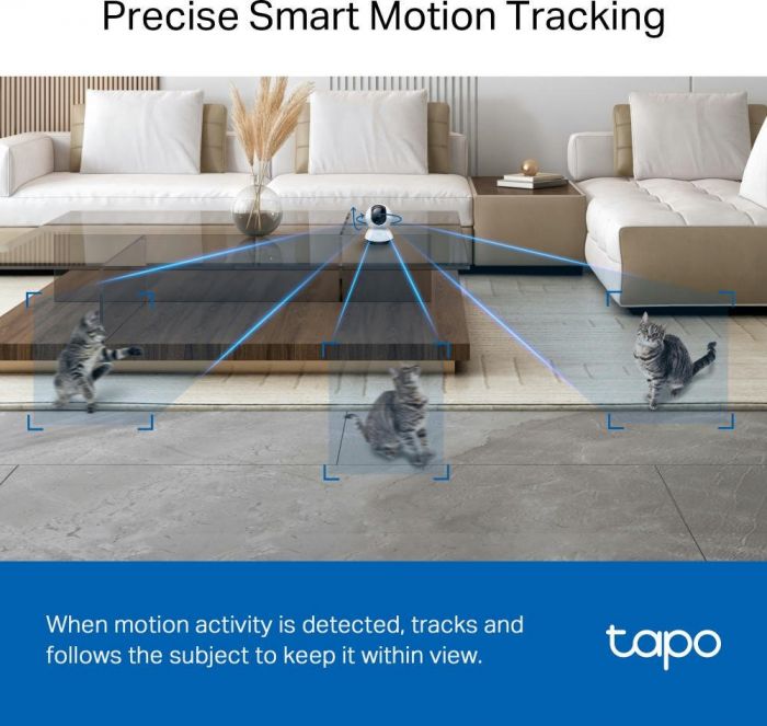 IP-Камера TP-LINK Tapo C220 4MP N300 microSD motion detection