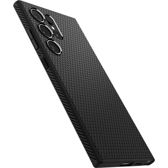 Чохол Spigen для Samsung Galaxy S24 Ultra, Liquid Air, Matte Black