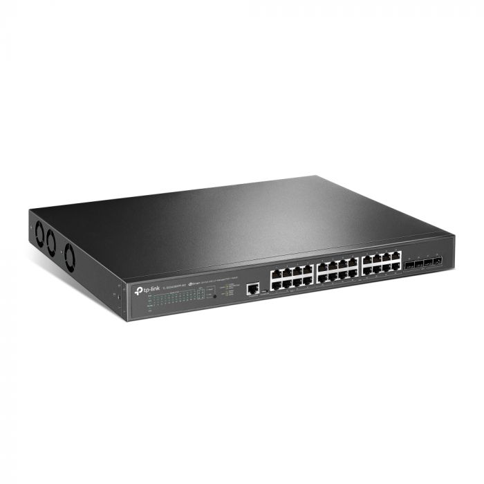 Комутатор TP-LINK TL-SG3428XPP-M2 24x2.5GE (24xPoE), 4xSFP+, 500Вт, Керований L2