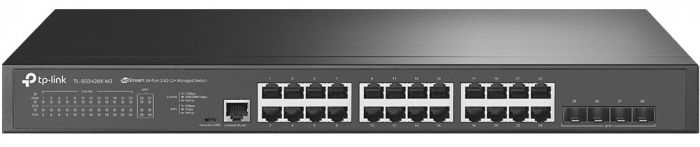 Комутатор TP-LINK TL-SG3428X-M2 24x2.5GE, 4xSFP+, Керований L2