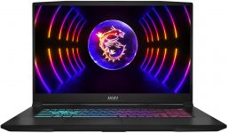 Ноутбук MSI Katana 17.3 FHD, Intel i7-12650H, 32GB, F1TB, NVD4050-6, DOS, чорний