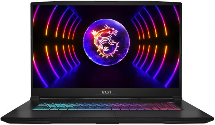 Ноутбук MSI Katana 17.3 FHD, Intel i7-12650H, 32GB, F1TB, NVD4050-6, DOS, чорний