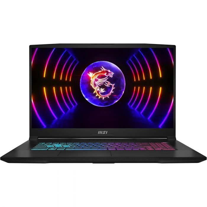 Ноутбук MSI Katana 17.3 FHD, Intel i7-12650H, 32GB, F1TB, NVD4060-8, DOS, чорний