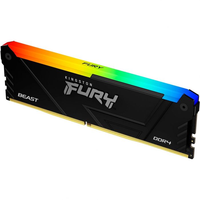 Пам'ять ПК Kingston DDR4   8GB 3200 FURY Beast RGB