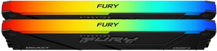 Пам'ять ПК Kingston DDR4 16GB KIT (8GBx2) 3200 FURY Beast RGB