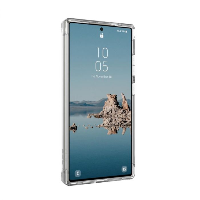 Чохол UAG для Samsung Galaxy S24 Ultra, Plyo Pro, Ice/Silver