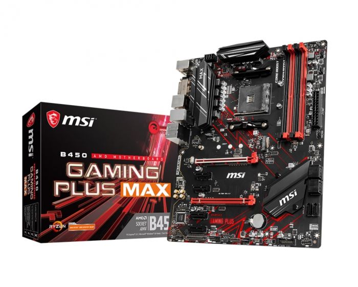 Материнcька плата MSI B450 GAMING PLUS MAX sAM4 B450 4xDDR4 HDMI DVI ATX