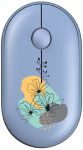 Миша 2E MF300 FLORA:MALLOW Silent WL BT, синій