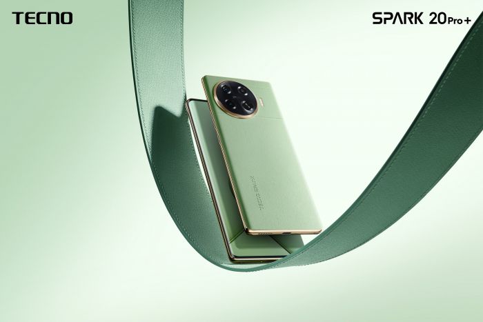 Смартфон TECNO Spark 20 PRO+ (KJ7) 6.78" 8/256ГБ, 2SIM, 5000мА•год, Magic Skin Green