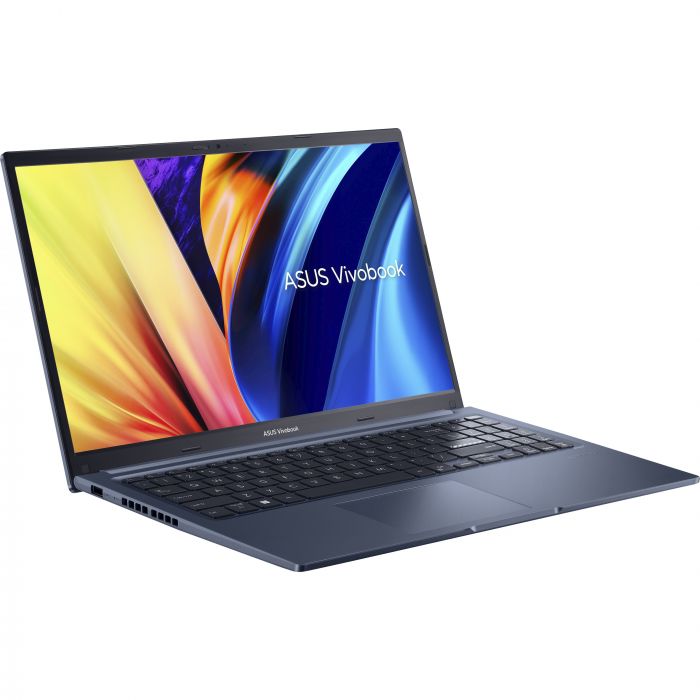 Ноутбук ASUS Vivobook 15 X1502ZA-BQ644 15.6" FHD IPS, Intel i3-1215U, 12GB, F512GB, UMA, NoOS, Блакитний