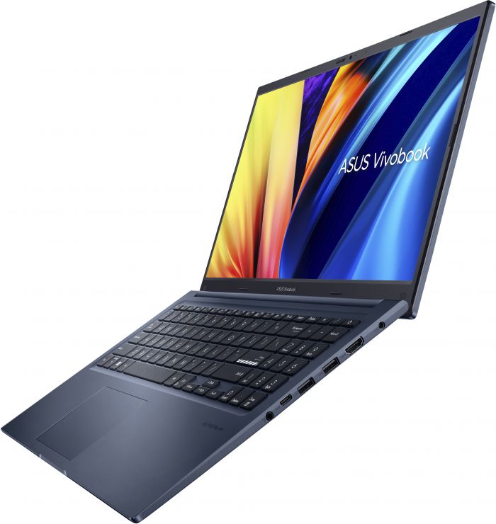 Ноутбук ASUS Vivobook 15 X1502ZA-BQ644 15.6" FHD IPS, Intel i3-1215U, 12GB, F512GB, UMA, NoOS, Блакитний