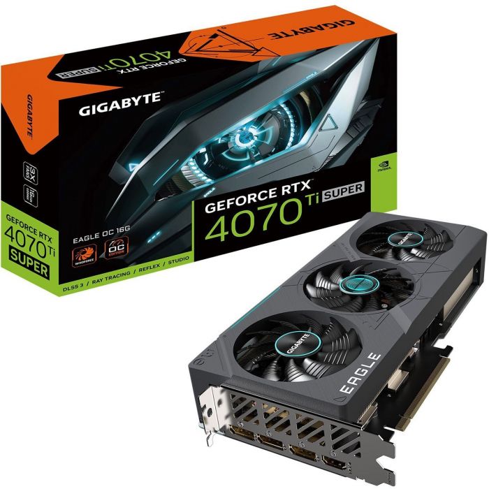 Відеокарта GIGABYTE GeForce RTX RTX 4070 Ti SUPER 16GB GDDR6X EAGLE OC