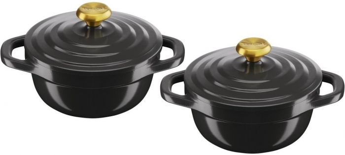 Набір посуду Tefal Air, 4предмети, алюміній, чорний