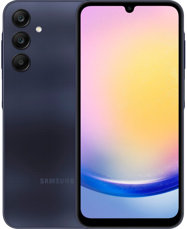 Смартфон Samsung Galaxy A25 5G (A256) 6.5" 8/256ГБ, 2SIM, 5000мА•год, чорний