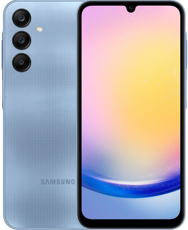 Смартфон Samsung Galaxy A25 5G (A256) 6.5" 6/128ГБ, 2SIM, 5000мА•год, синій