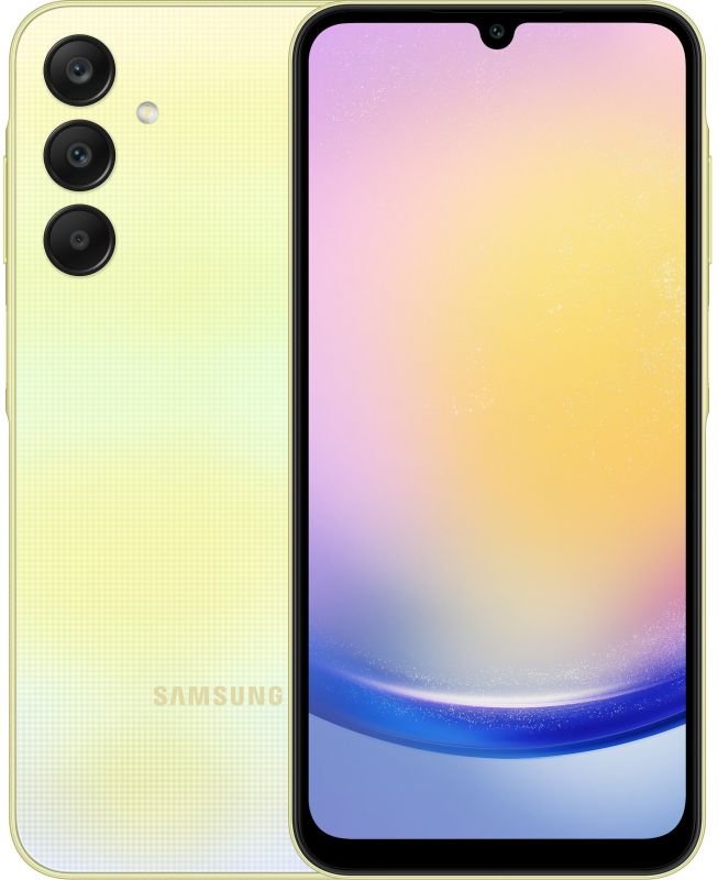 Смартфон Samsung Galaxy A25 5G (A256) 6.5" 8/256ГБ, 2SIM, 5000мА•год, жовтий