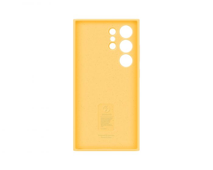 Чохол Samsung для Galaxy S24 Ultra (S928), Silicone Case, жовтий