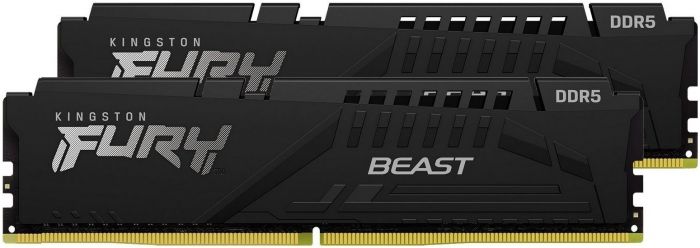 Пам'ять ПК Kingston DDR5 32GB KIT (16GBx2) 6000 FURY Beast EXPO