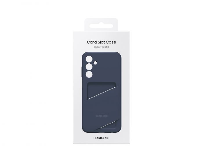 Чохол Samsung для Galaxy A25 (A256), Card Slot Case, синій чорний