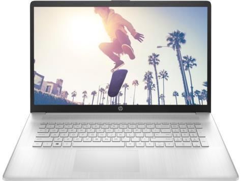 Ноутбук HP 17-cp0037ua 17.3" FHD IPS AG, AMD R3-5300U, 8GB, F512GB, UMA, DOS, сріблястий