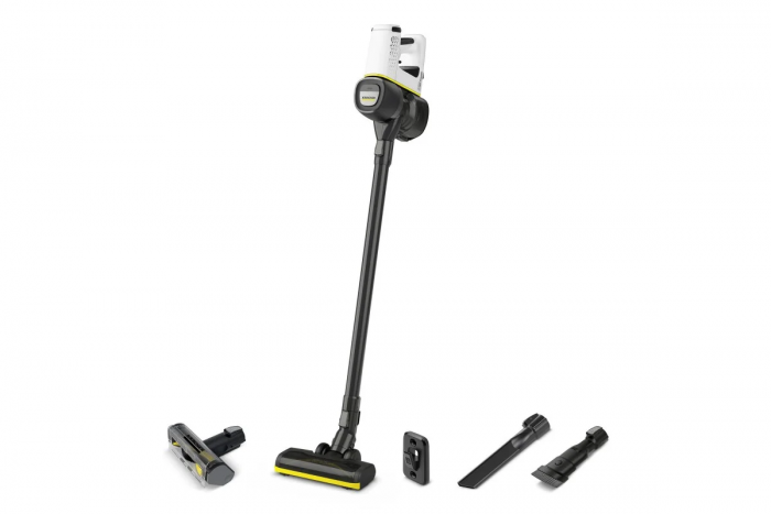 Пилосос Karcher безпровідний VC 4 Cordless myHome Pet, 80Вт, конт пил -0.65л, автон. робота до 30хв, вага-2.4кг, НЕРА,  +1 батарея