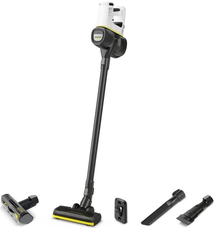 Пилосос Karcher безпровідний VC 4 Cordless myHome Pet, 80Вт, конт пил -0.65л, автон. робота до 30хв, вага-2.4кг, НЕРА,  +1 батарея