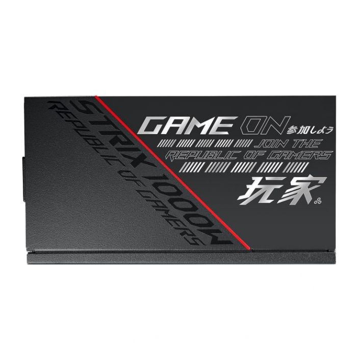 Блок живлення ASUS ROG STRIX (1000W), >90%, 80+ Gold, 135мм, 1xMB 24pin(20+4), 2xCPU 8pin(4+4), 8xMolex, 8xSATA, 6xPCIe 8pin(6+2), Fully Modular, ROG-STRIX-1000G