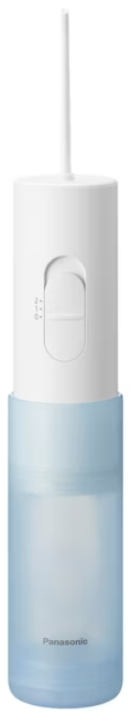 Іригатор Panasonic портативний, чаша 165 мл, 1хАА, біло-голубий