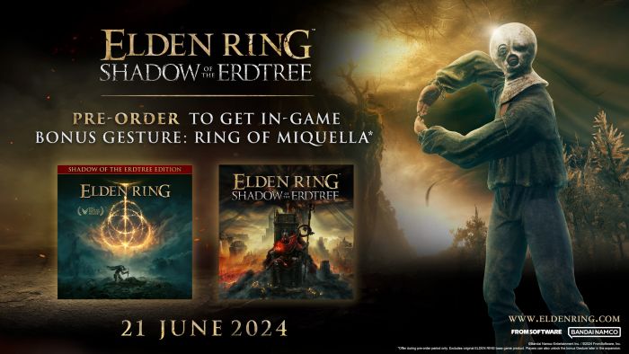 Гра консольна PS5 Elden Ring Shadow of the Erdtree Edition, BD диск