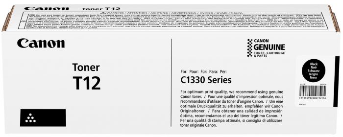 Картридж Canon T12 i-SENSYS XC1333 Series (7400 стор.) Black